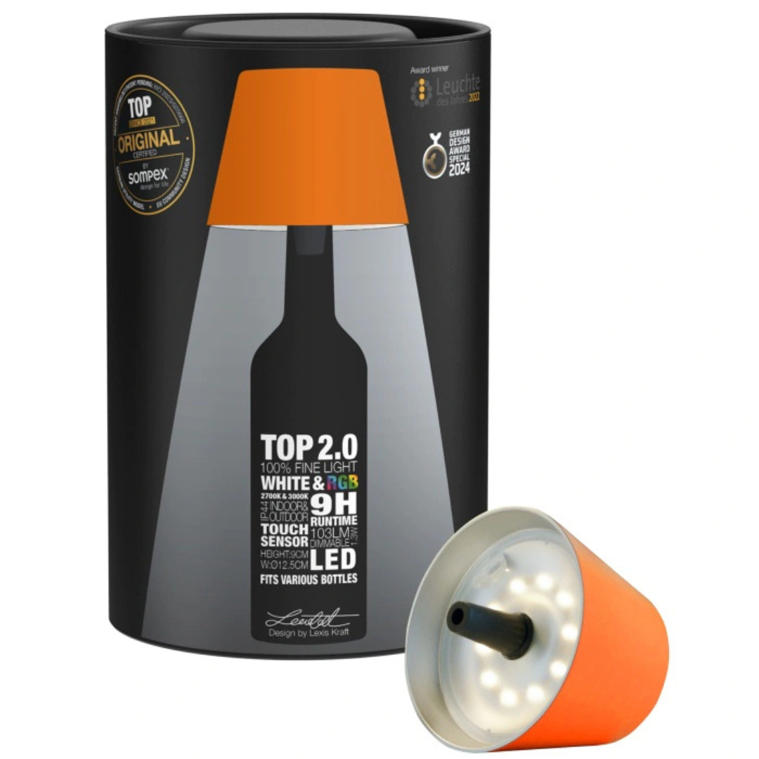 Sompex Top 2.0 Bottle Table Lamp (Matte Finish)