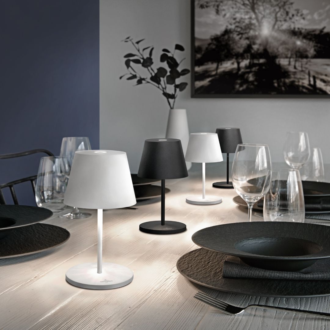 Villeroy & Boch Seoul 2.0 Table Lamp, Matte Finish (Rechargeable)