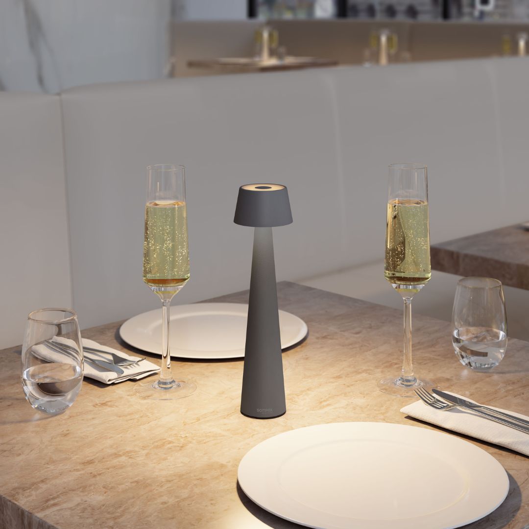 Sompex Mono Rechargeable Table Lamp (H 23 cm)