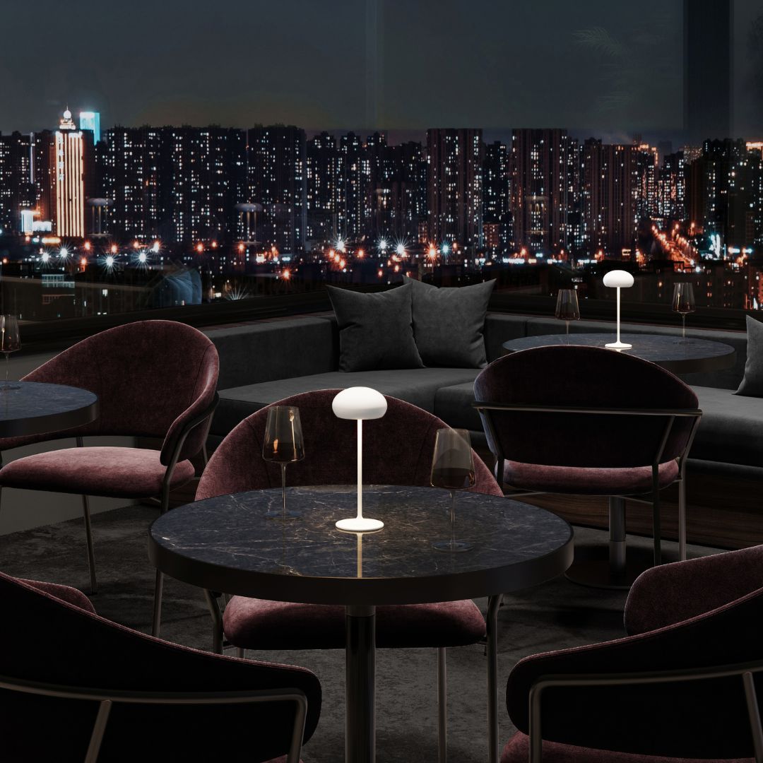 Sompex Pebble Table Lamp (H23 cm, Matte)