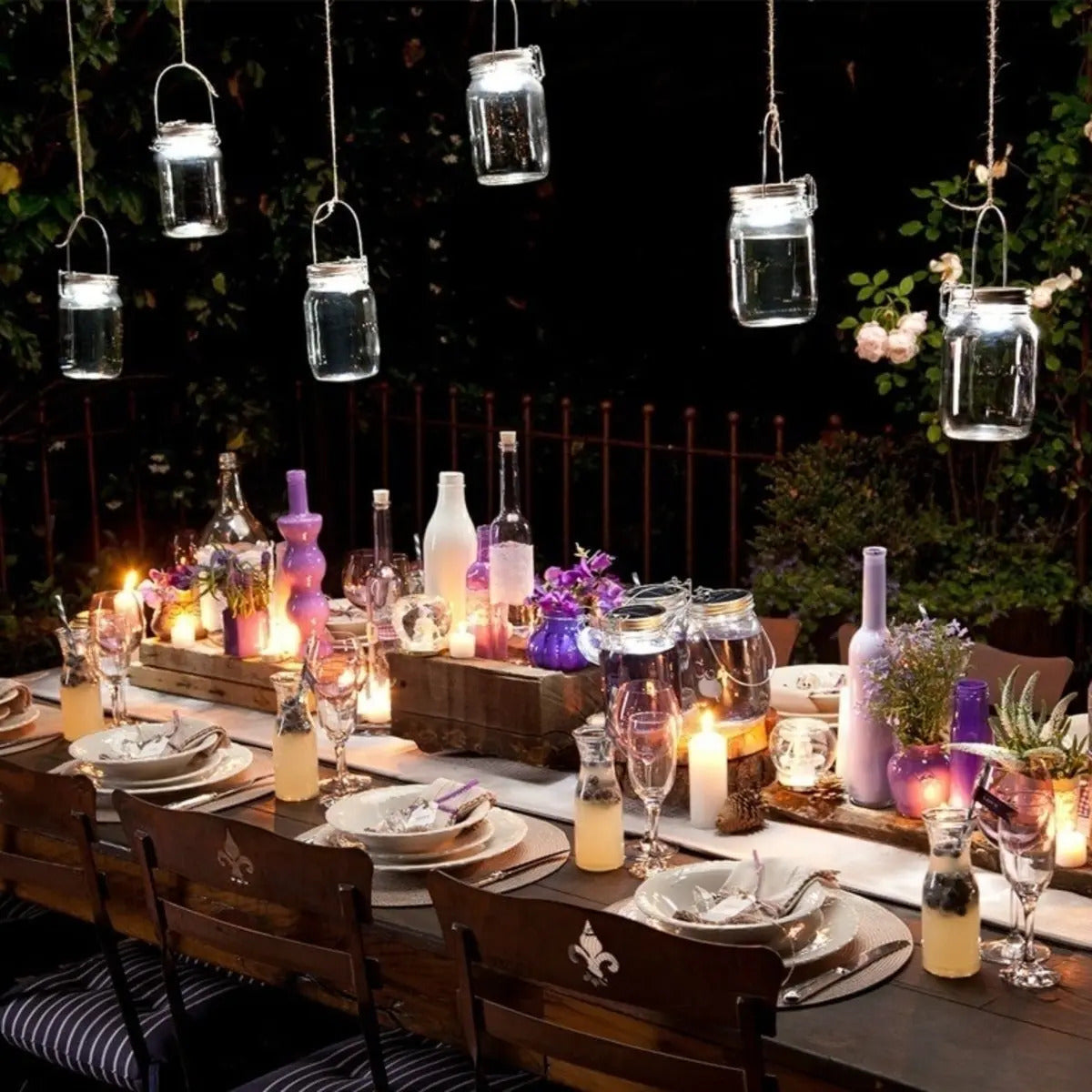 Sonnenglas Mini Solar Jar for Ramadan table decorations.
