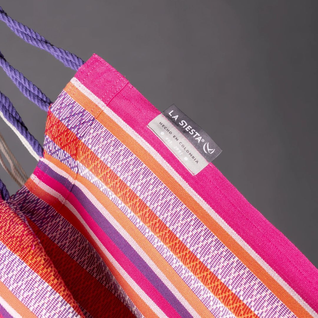 LA SIESTA Udine Organic Outdoor Hammock Chair and Stand (W 115 cm)