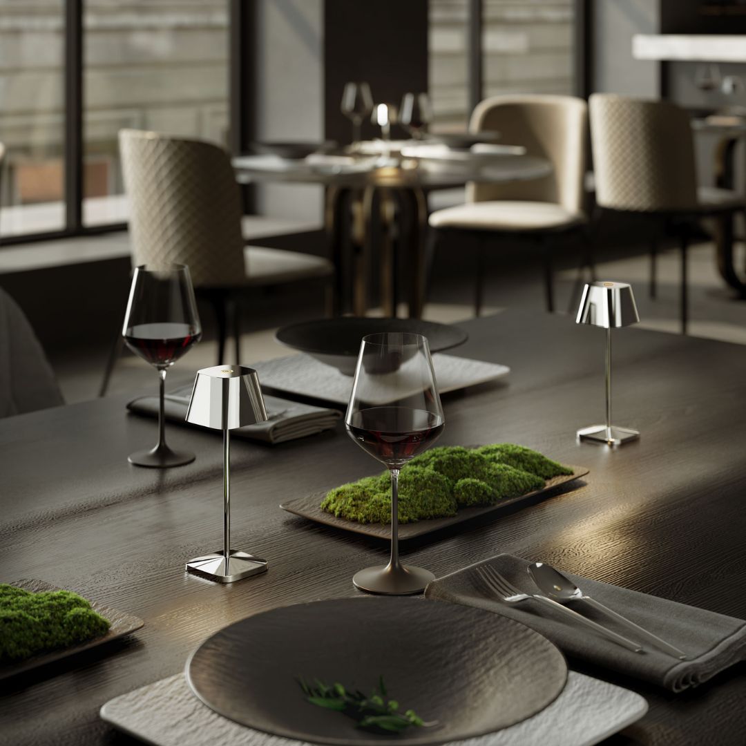 Villeroy & Boch Neapel Micro Rechargeable Table Lamp (H 20 cm - Glossy)