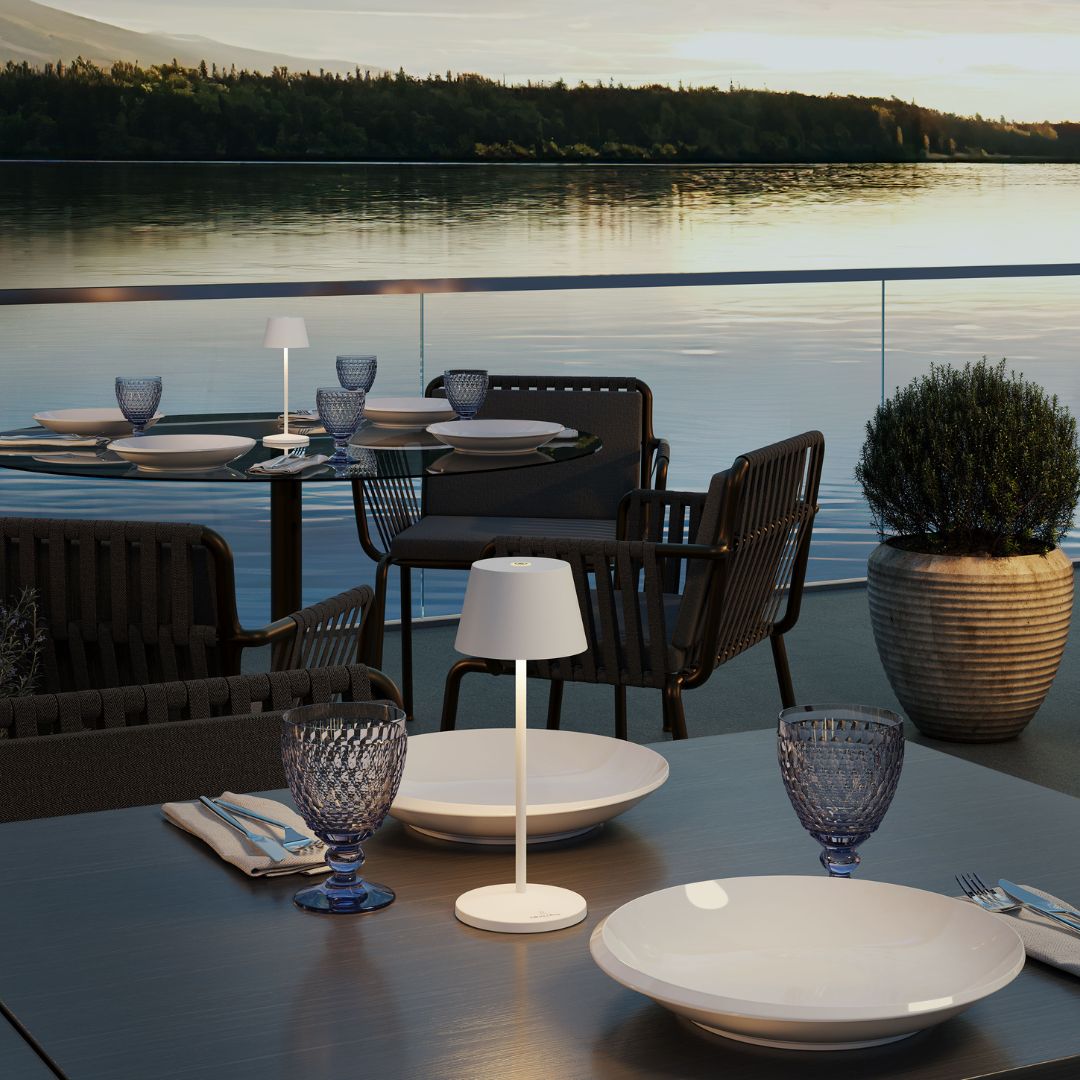 Villeroy & Boch Seoul Micro table lamp, H20 cm, matte finish (Rechargeable)