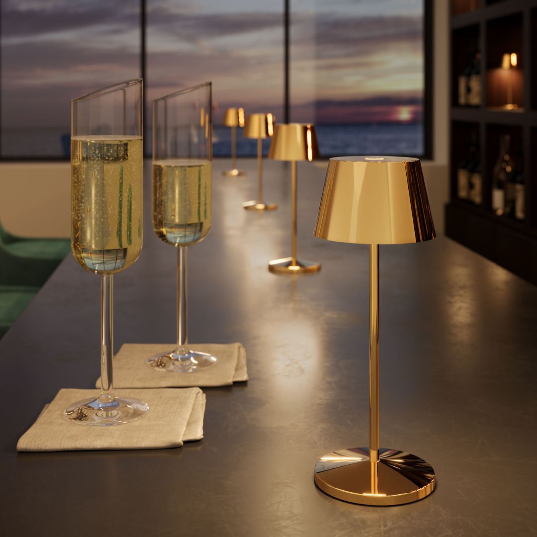 Villeroy & Boch Seoul Micro Table Lamp, H20 cm, Glossy Finish – Remote Control Compatible