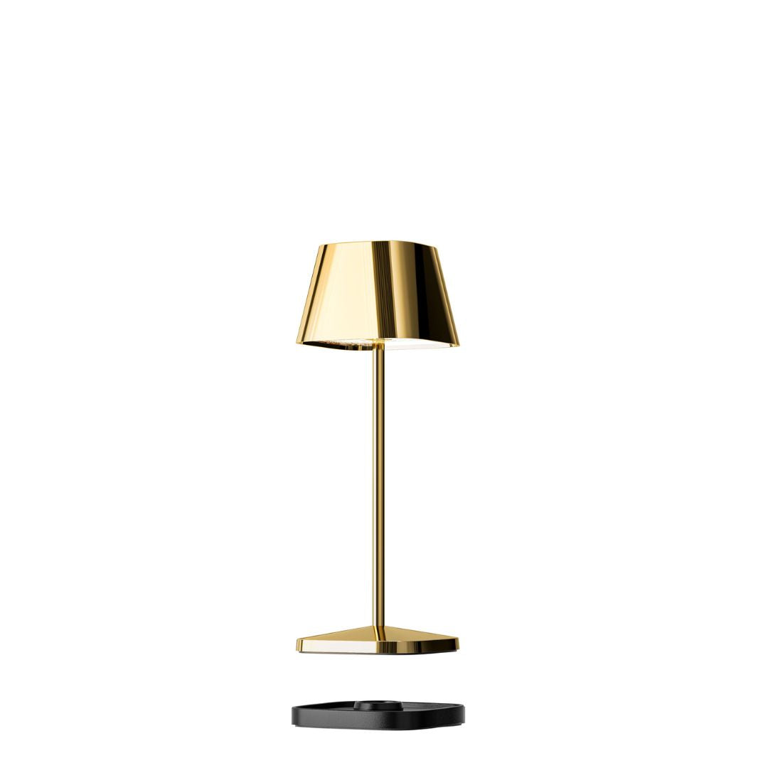 Villeroy & Boch Neapel Micro Table Lamp, H20 cm, Glossy Finish – Remote Control Compatible