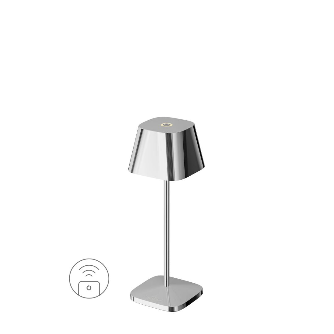 Villeroy & Boch Neapel Micro Table Lamp, H20 cm, Glossy Finish – Remote Control Compatible