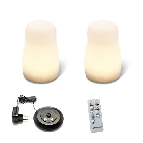 Imagilights Matroushka Table Lamp (Set of 2) Includes 1 Charger + FREE Remote - 60% OFF