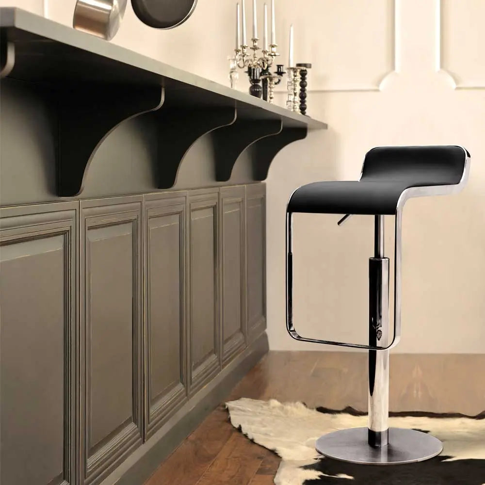 Zoey bar stool black Desert River Rentals