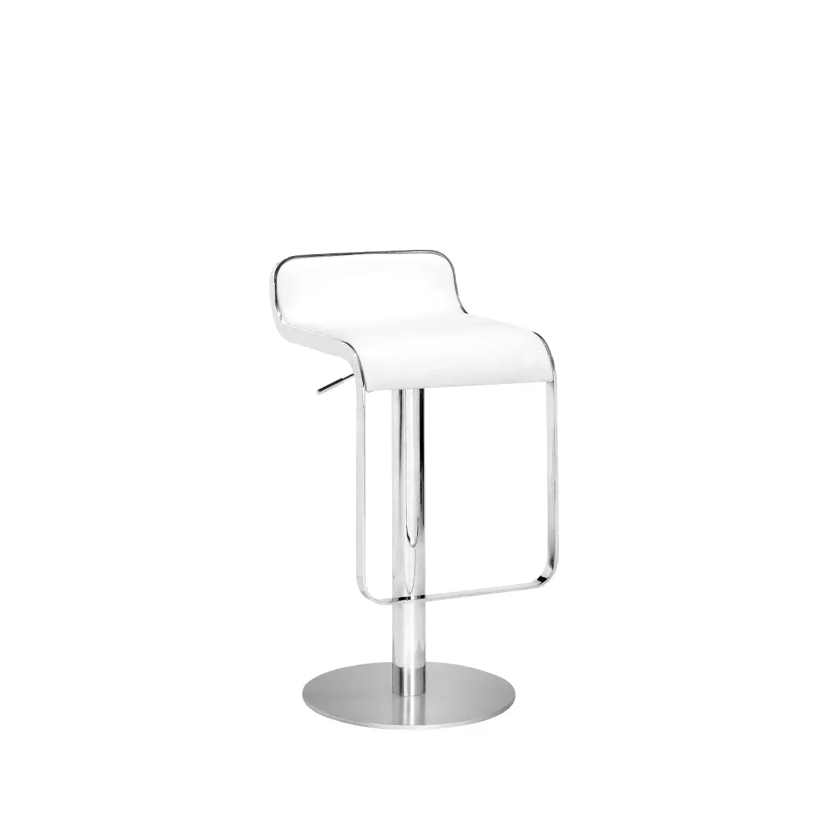 Zoey bar stool white Desert River Rentals