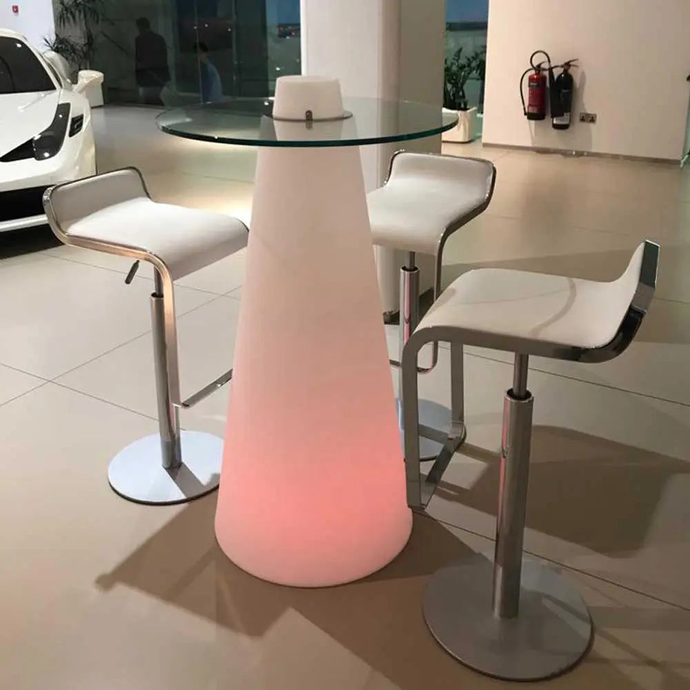 Zoey bar stool white Desert River Rentals