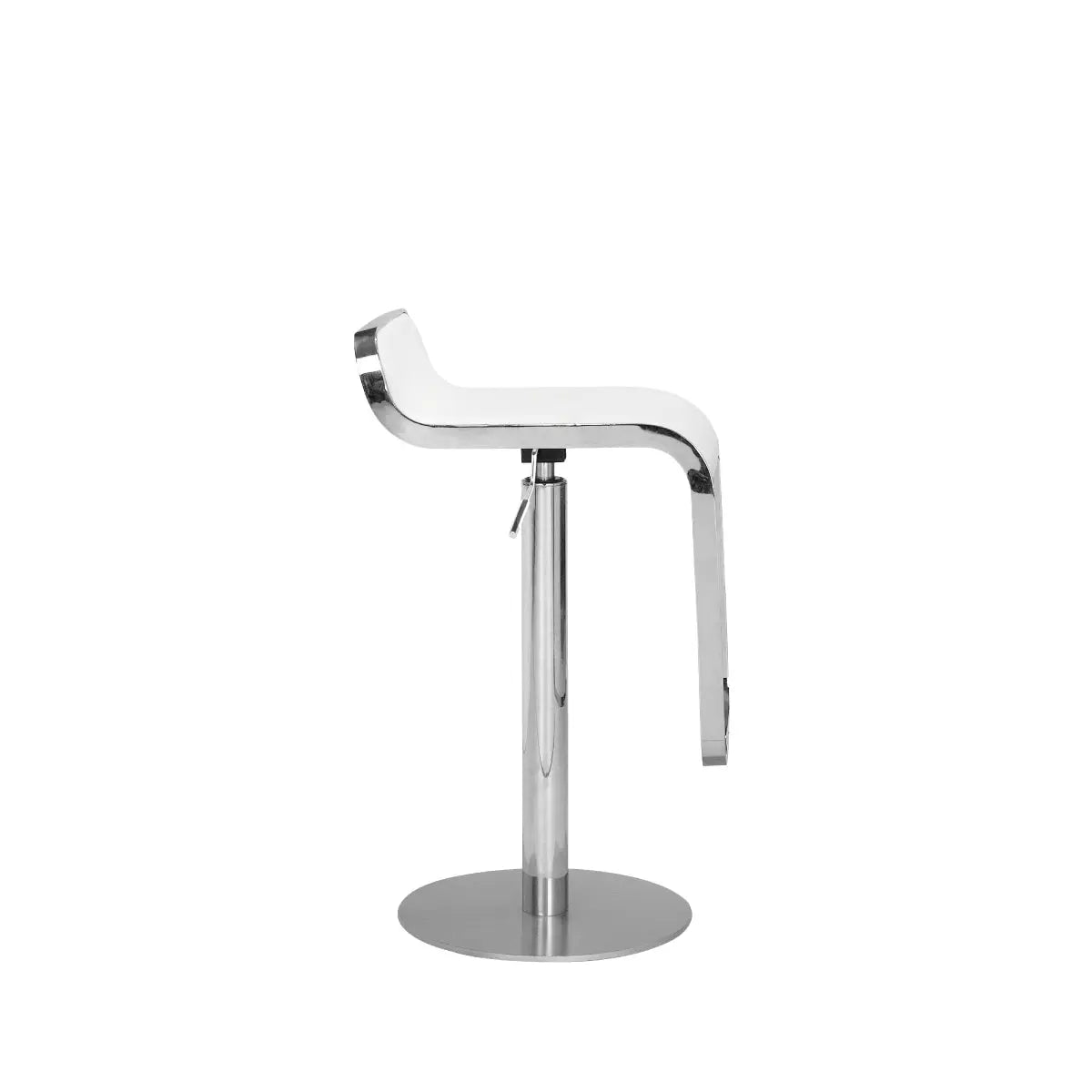 Zoey bar stool white Desert River Rentals