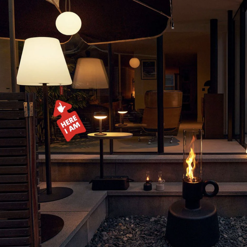 Fatboy floor lamps for living room and outdoor use with modern design and ambient glow, ideal for Dubai homes seeking stylish and functional lighting solutions.