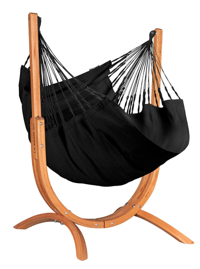LA SIESTA Udine Organic Outdoor Hammock Chair and Stand (W 115 cm)