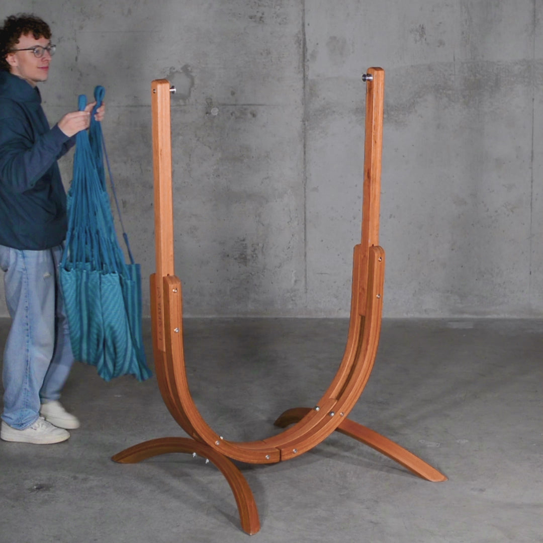 LA SIESTA Udine Outdoor Hammock Chairs are Crafted with High-Quality Fabric