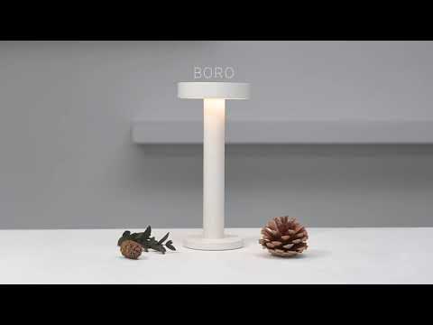 Sompex Boro Rechargeable Table Lamp, Matte Finish (H 20 cm)