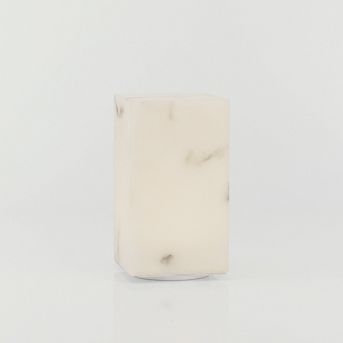 Filini Classic Block Carrara LED Table Lamp, Set of 2