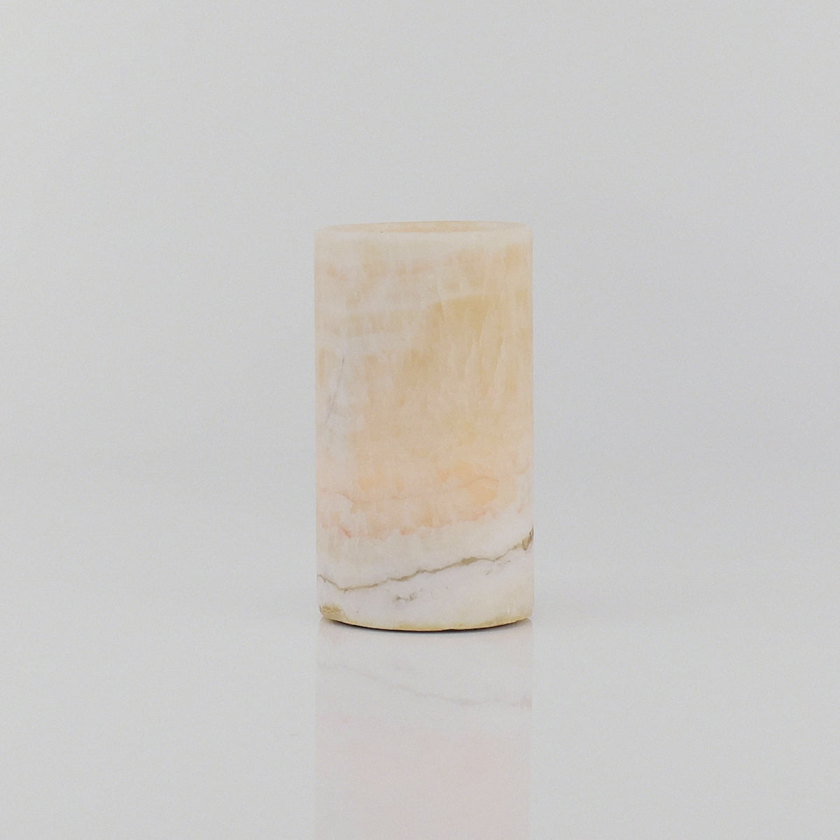 Filini Alabaster candle holder